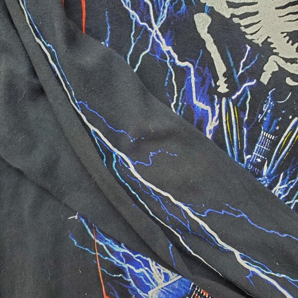 Gildan Men's Black and Multi Tshirts - Picture 2 of 3